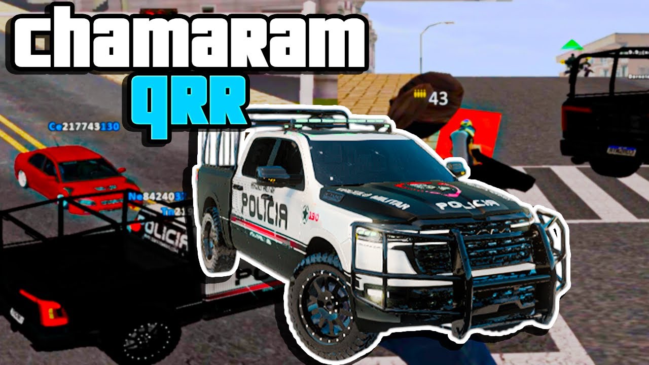 PERSEGUIÇÃO POLICIAL DE DODGE RAM! OLHA OQUE ACONTECEU - HORIZONTE RP - GTA SAMP