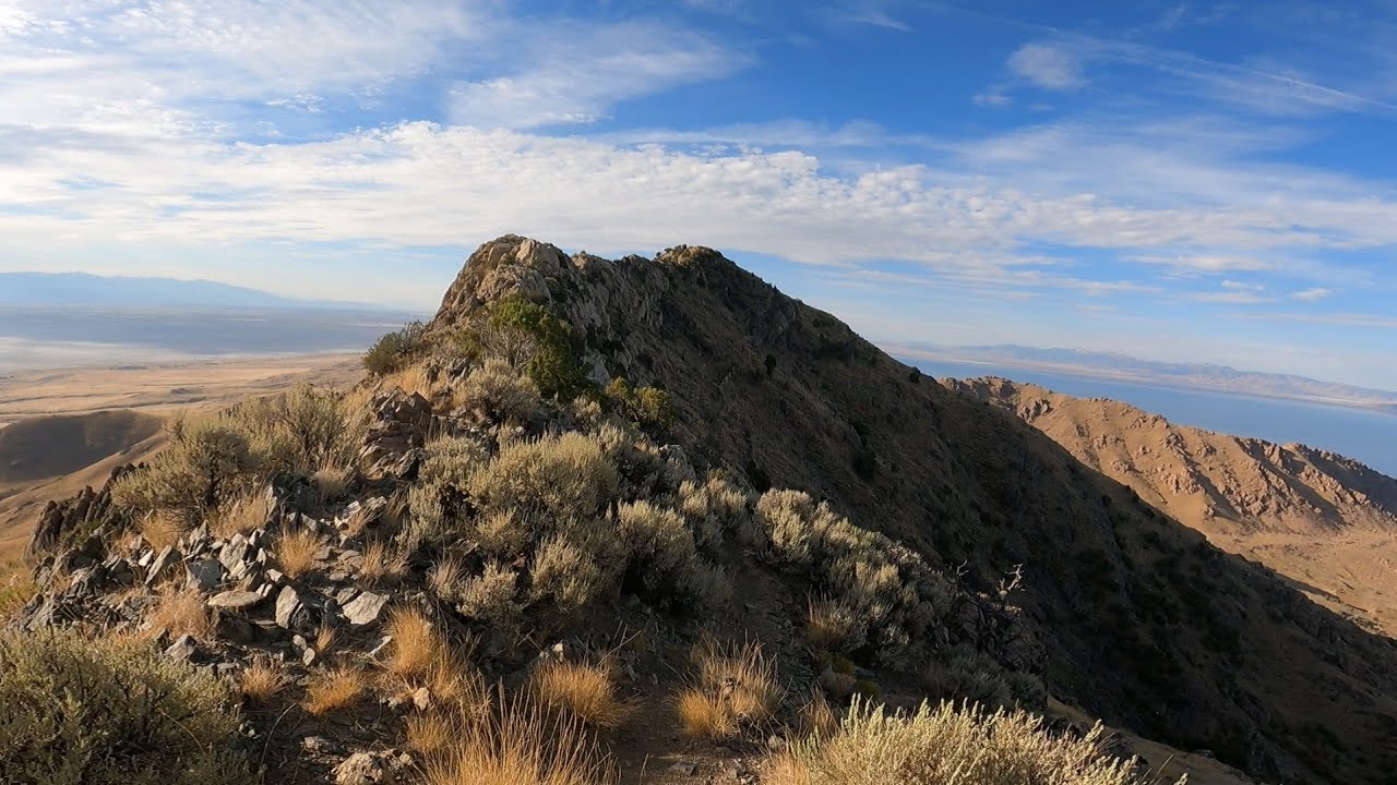 Frary Peak Trail in Antelope Island State Park, UT - (Full Uncut Virtual Hike)