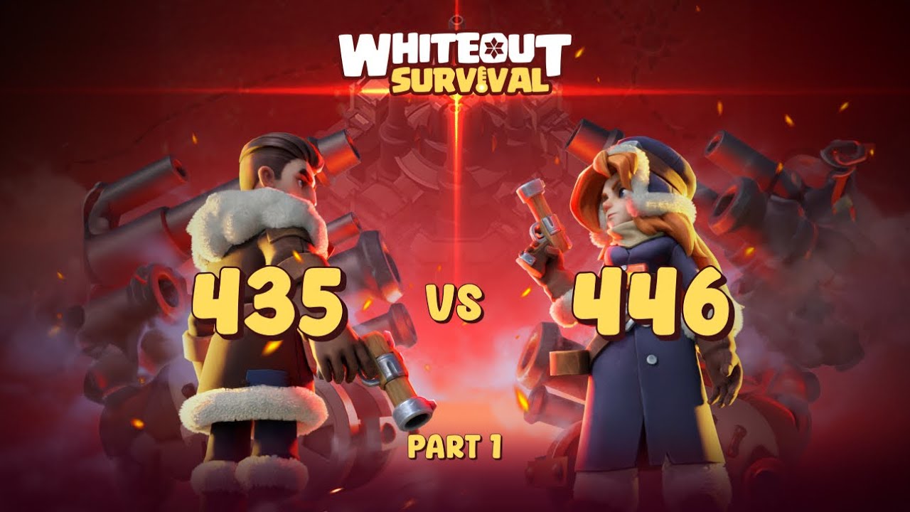 Whiteout Survival - SVS battle stage - 435 VS 446 (Part1) /