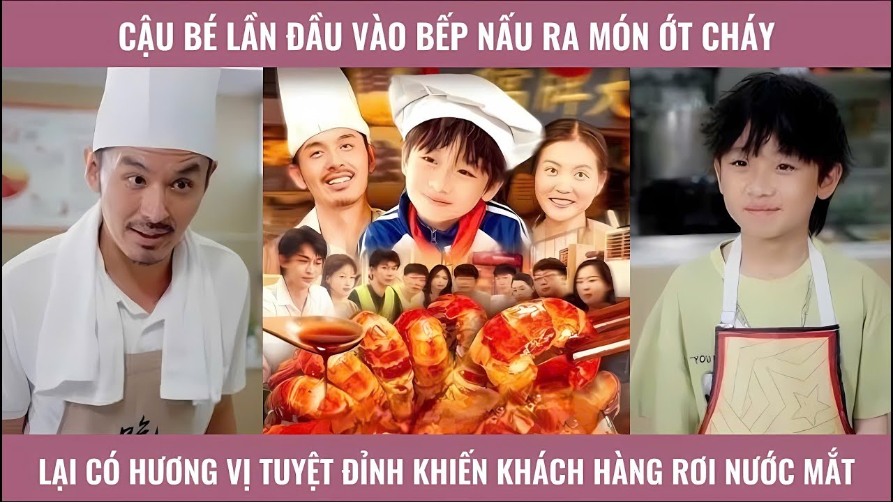 Cậu bé lần đầu vào bếp nấu ra món ớt cháy lại có hương vị tuyệt đỉnh khiến khách hàng rơi nước mắt