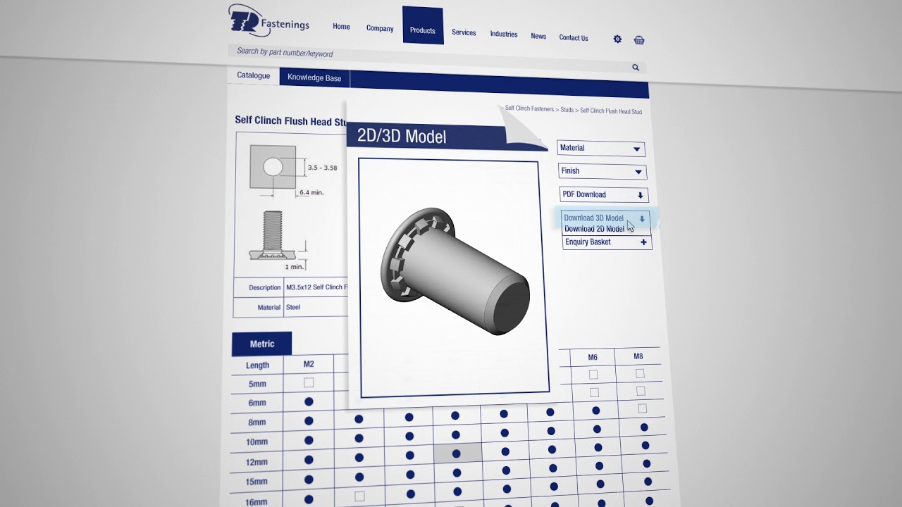 Introduction to the TR Fastenings Website