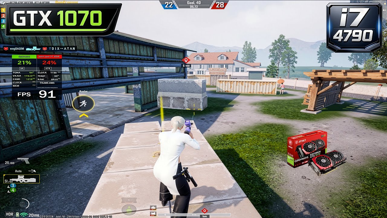 I Tested 2K HDR + 90FPS PUBG Mobile | i7 4790 GTX 1070 Emulator Gameplay -- Results Will Shock You😨