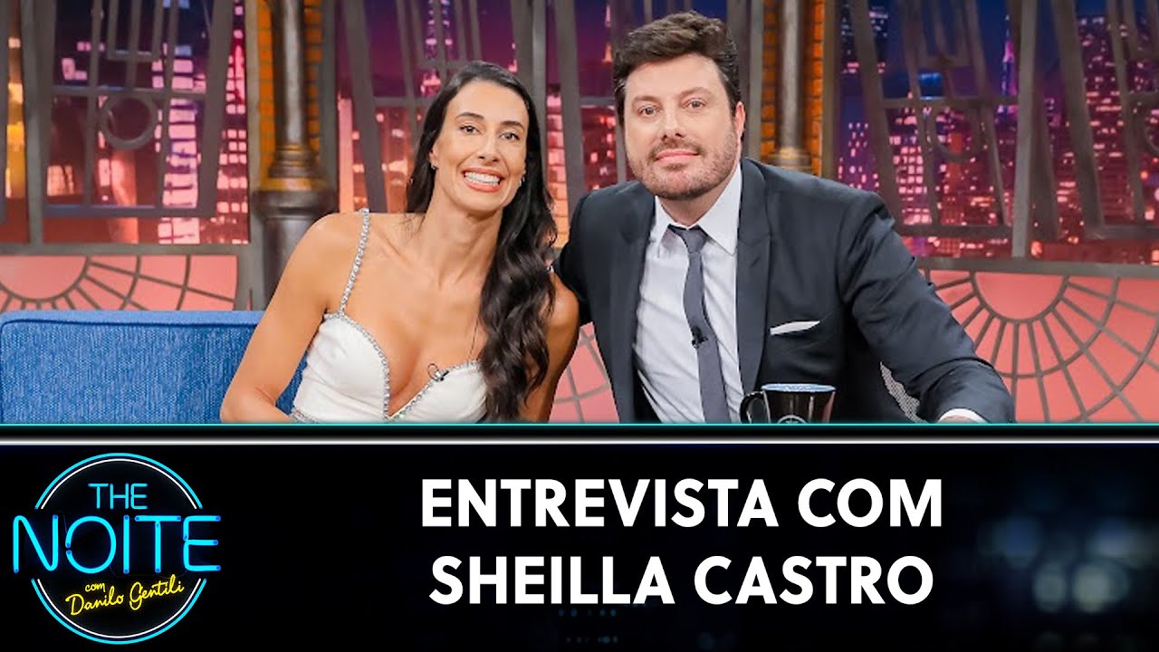 Entrevista com Sheilla Castro | The Noite (10/10/22)