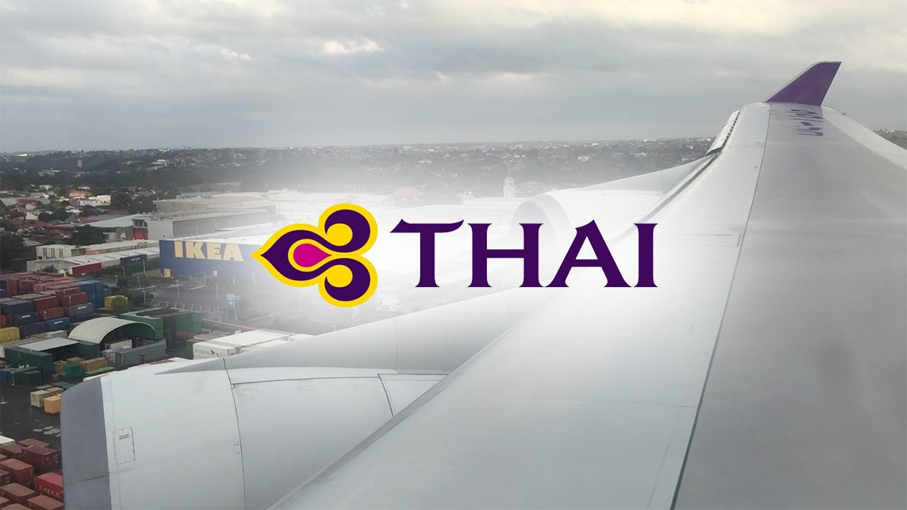 Thai Airways 747-400 Early Morning Landing in Sydney (TG475)