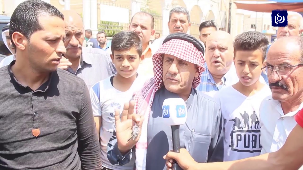 وقفة احتجاجية في الكرك رفضا لنقل مجمع السفريات - (29-8-2019)