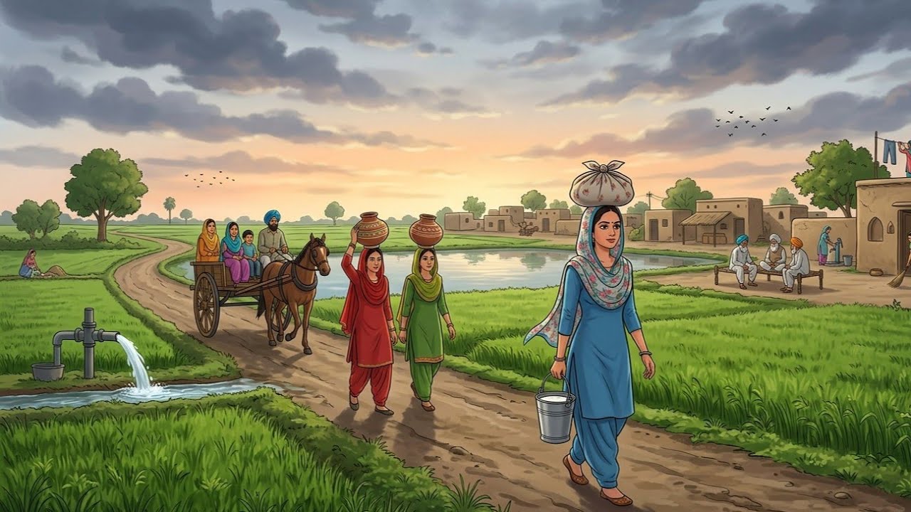 ਮਾਂ ਦੀ ਥਾਂ ਮੱਝ ਦਰਦ ਭਰੀ ਪੰਜਾਬੀ ਕਹਾਣੀ| ਹਰਬੰਸ ਕੌਰ ਦੀ ਦੁੱਖਦਾਈ ਜ਼ਿੰਦਗੀ | 2D Punjabi Animation Story”