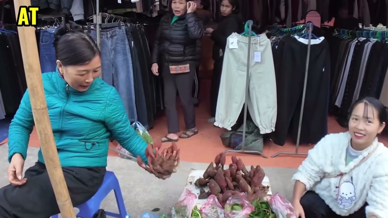 Highland Market in Northern Vietnam
