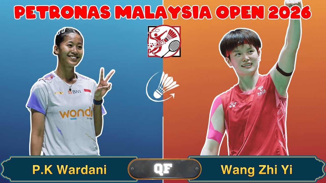 Malaysia Open 2026 QF: Wang Zhi Yi vs Putri Kusuma Wardani！杀球风暴，谁掌控？ | Highlights