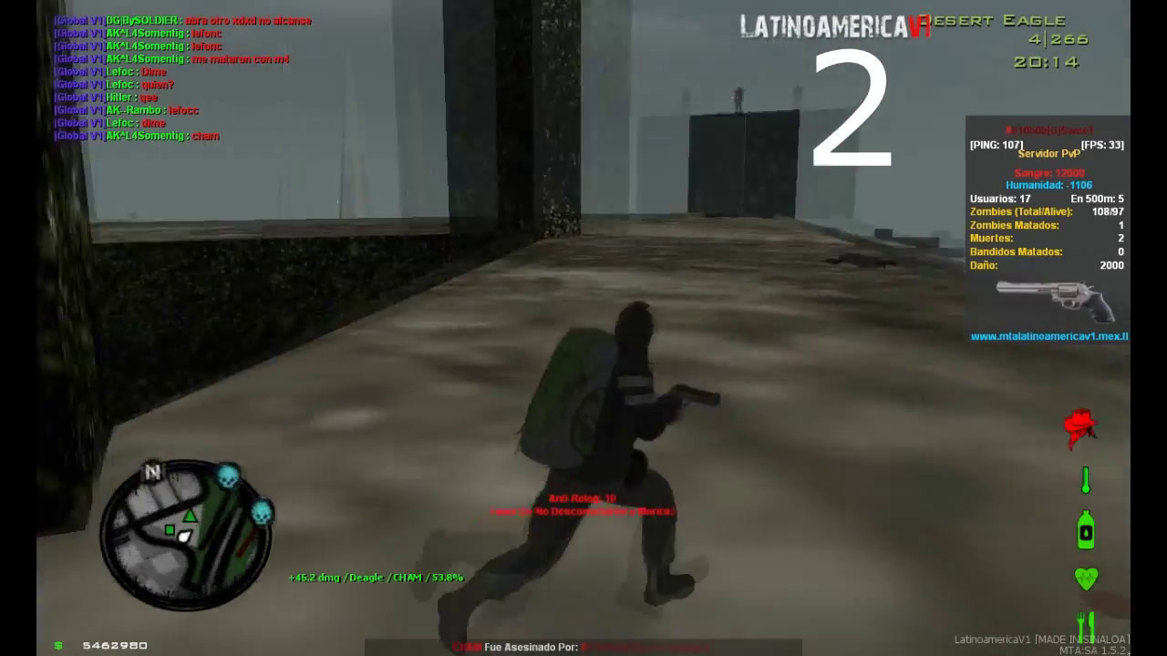 Mta Dayz| Latinoamerica v1|Evento|momentos de accion