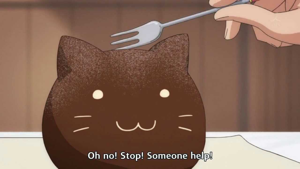 Exploding cat pudding [Acchi Kocchi]