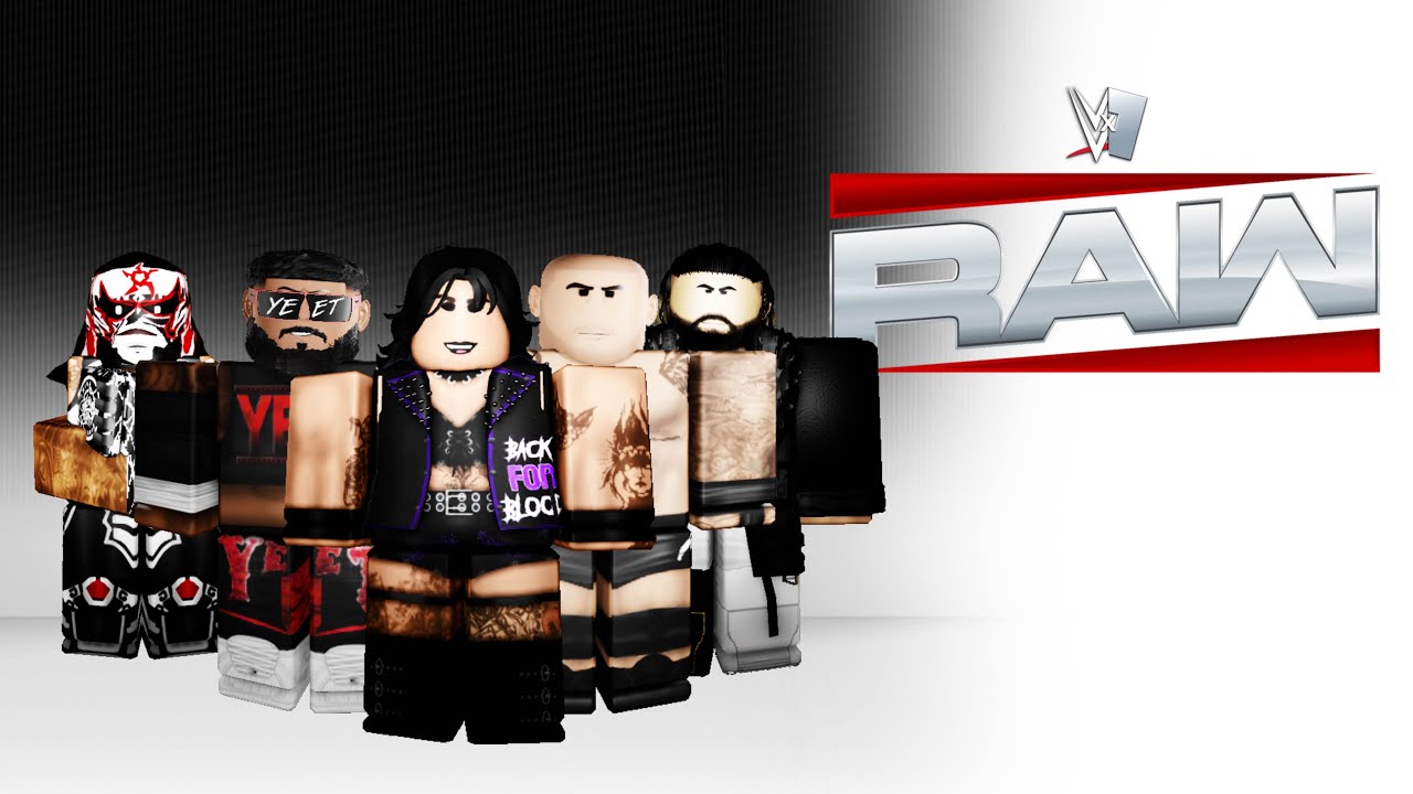 WWE x Roblox! Monday night Raw 1.19.26