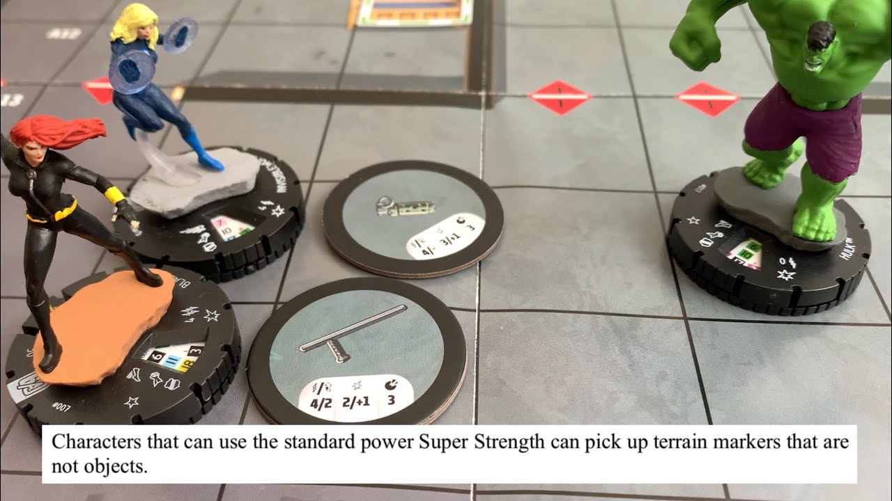 CÓMO JUGAR HEROCLIX: MARCADORES DE TERRENO PARTE 1- COMPREHENSIVE RULES 2023