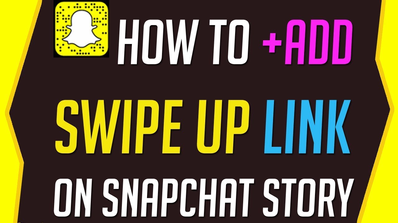 How To Add Swipe Up Link on Snapchat Story