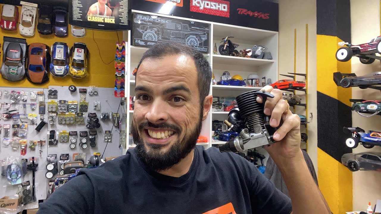Recoil da família Kyosho da pra usar rotostarter