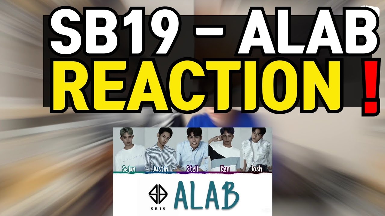 SB19 - ALAB (Burning) Reaction [2 korean singer Daniel Baek & Ming Chan]