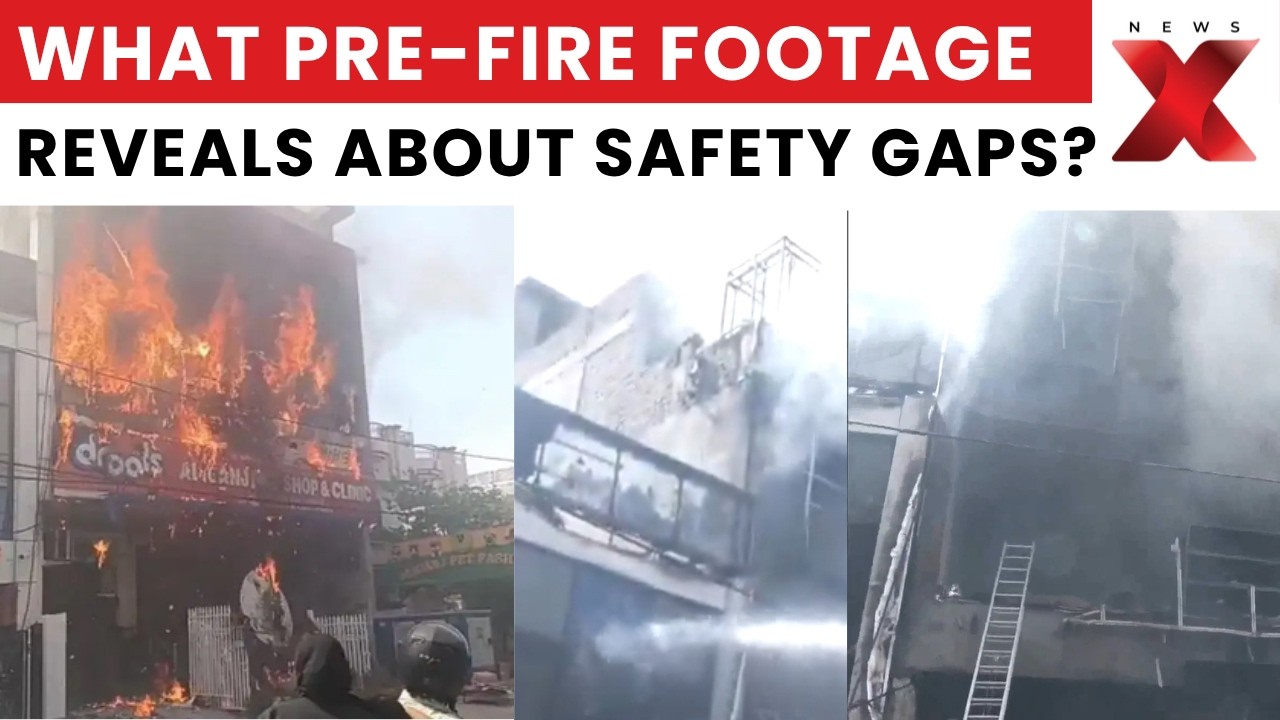 Lucknow Coaching Centre Blaze: Pre-Fire Visuals Spark Fresh Questions Over Safety Lapses | NewsX