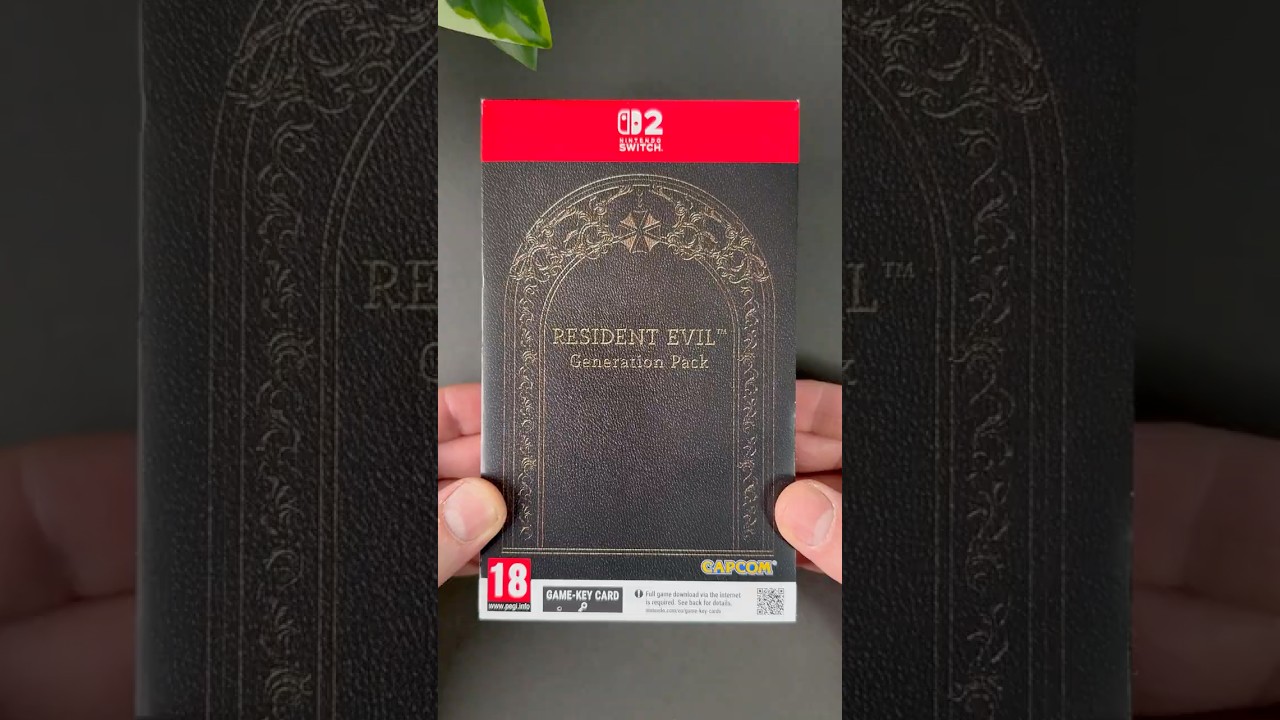 Resident Evil Generation Pack Unboxing #residentevilrequiem #residentevil #nintendoswitch2