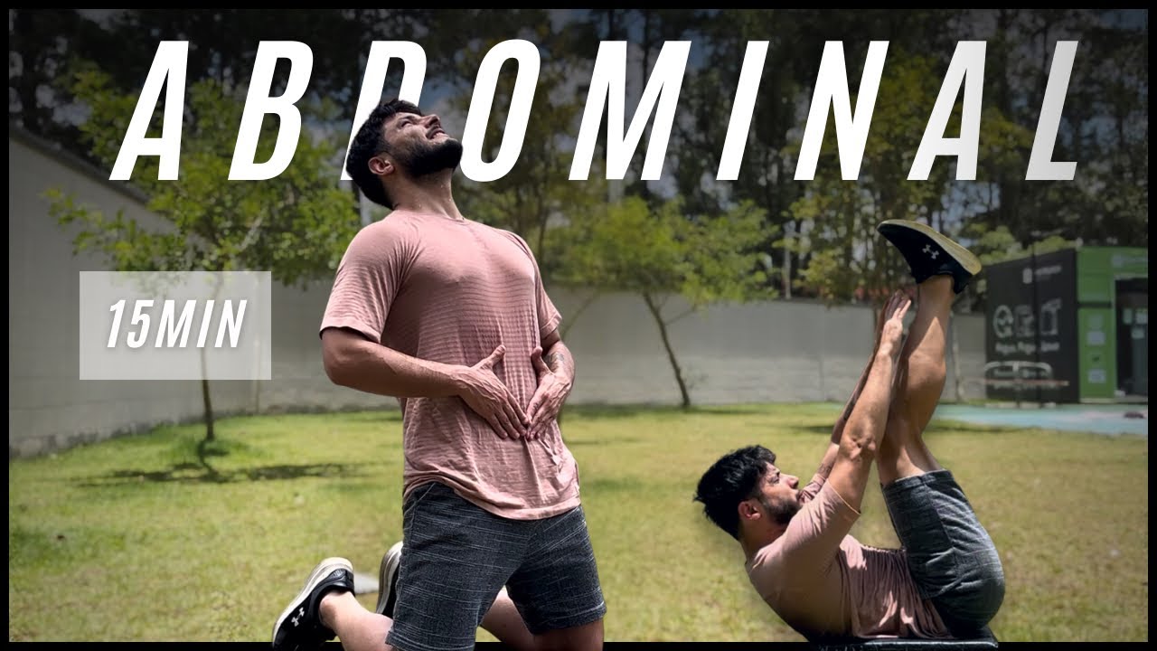 Treino ABDOMINAL em casa - 15 minutos para TRINCAR o ABS (sem equipamentos)