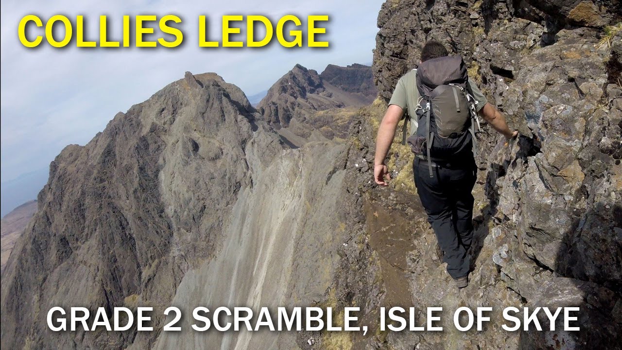 Collies Ledge - Grade 2 Scramble - The Black Cullins, Isle of Skye | Sgurr Mhic Choinnich