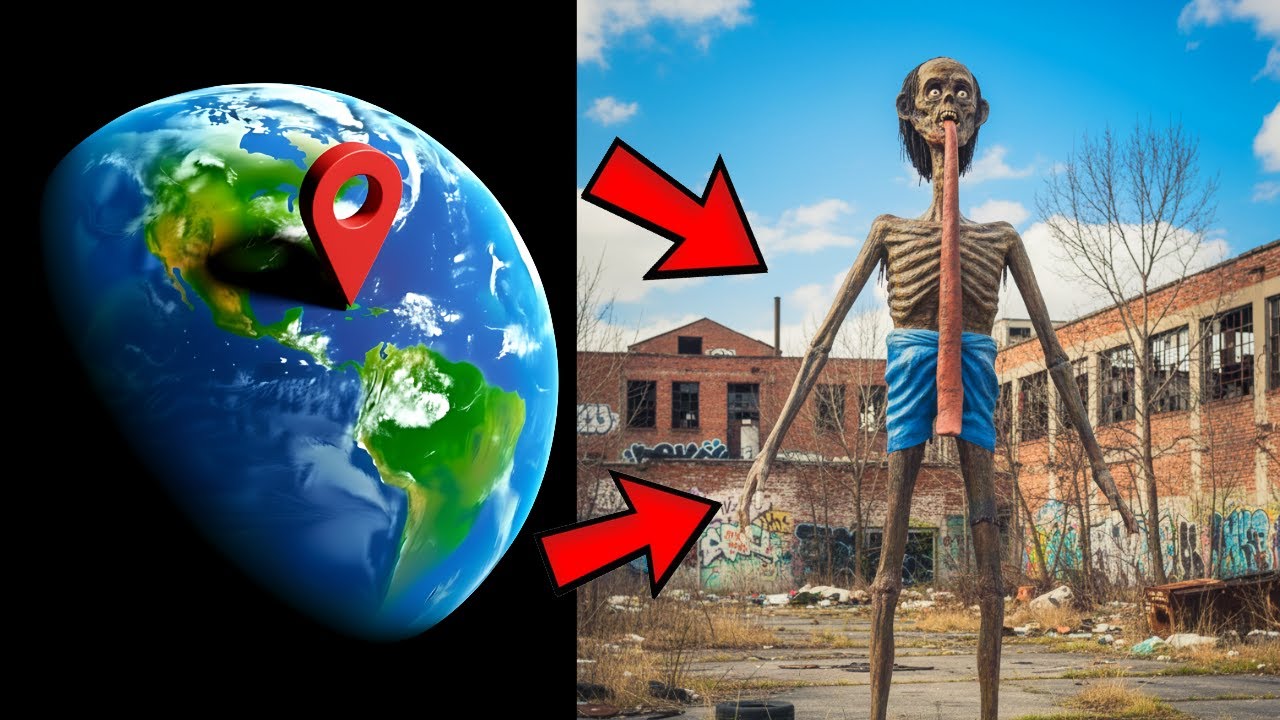 I Found Long Tongue Monster in Real on Google Maps & Google Earth!
