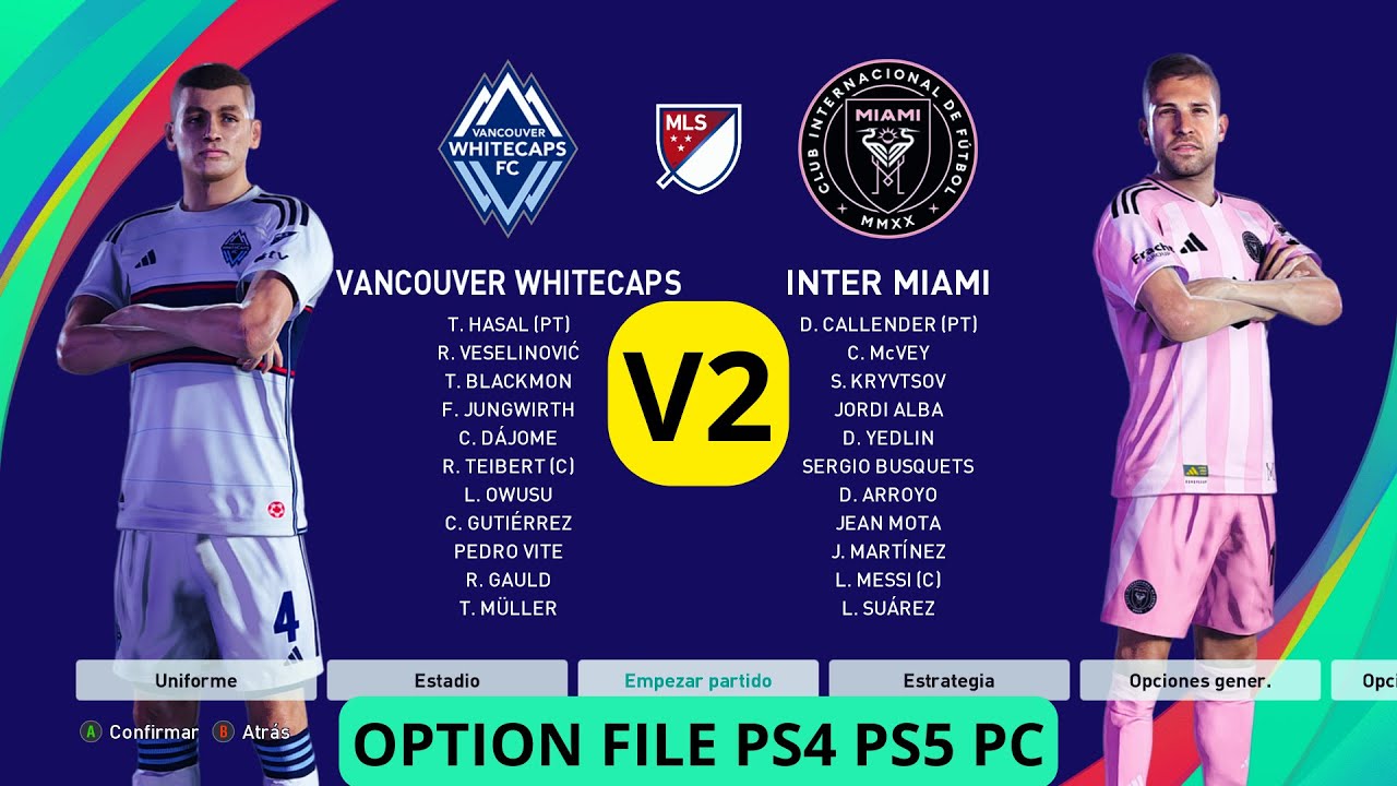Option File 2026 V2 | Complete & Updated | PES2021 | PC | PS5 | PS4 | FREE