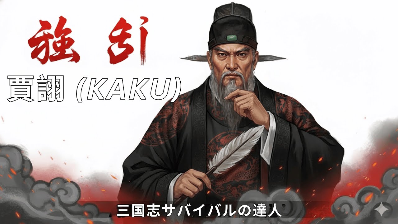 賈詡：三国志サバイバルNo.1の達人 | 5人の主に仕え、終生安全を確保した秘訣