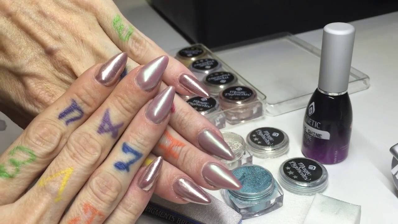 Magic Pigments Malachite AND Chrome by Magnetic