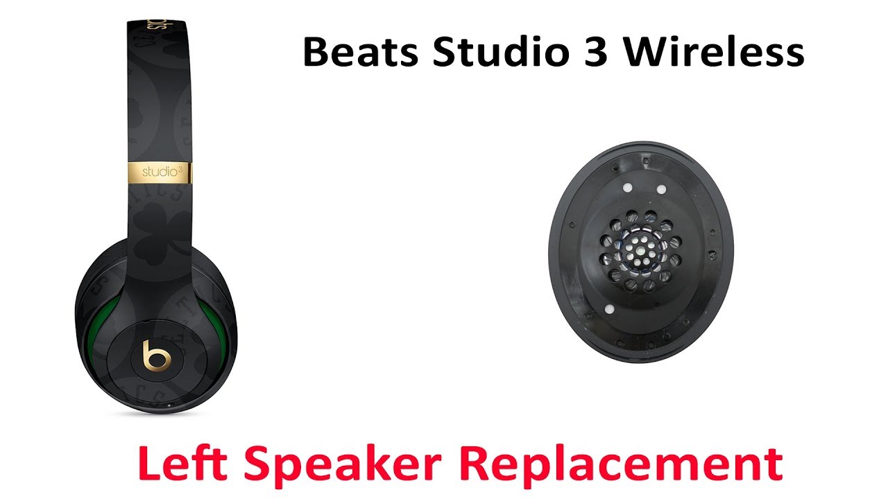 Как заменить и исправить поврежденный драйвер динамика Beats Studio 3 Wireless | Руководство
