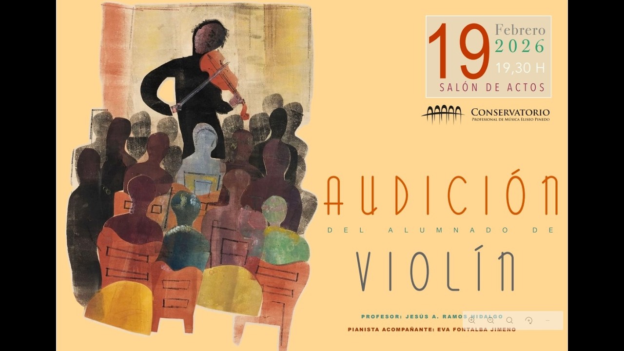 Audición Alumnado de Violín del profesor Jesús Ramos