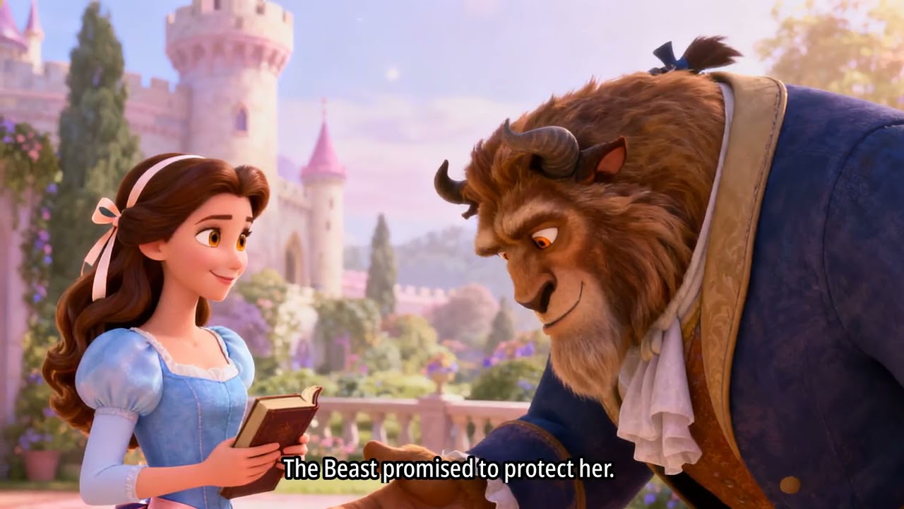Beauty & Beast / Gentle Bedtime Fairy Tale for Kids ✨