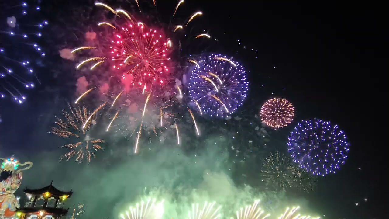 2026-02-14  高雄左營太子宮入火安座平安遶境大典之煙火秀