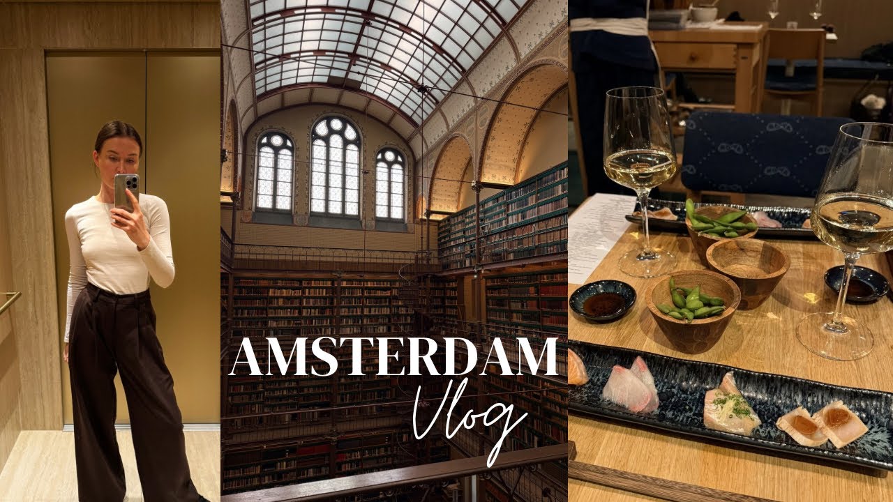 Неймовірний Амстердам🤩 | музей Ван Гога | вечірні канали | найкращий ресторан