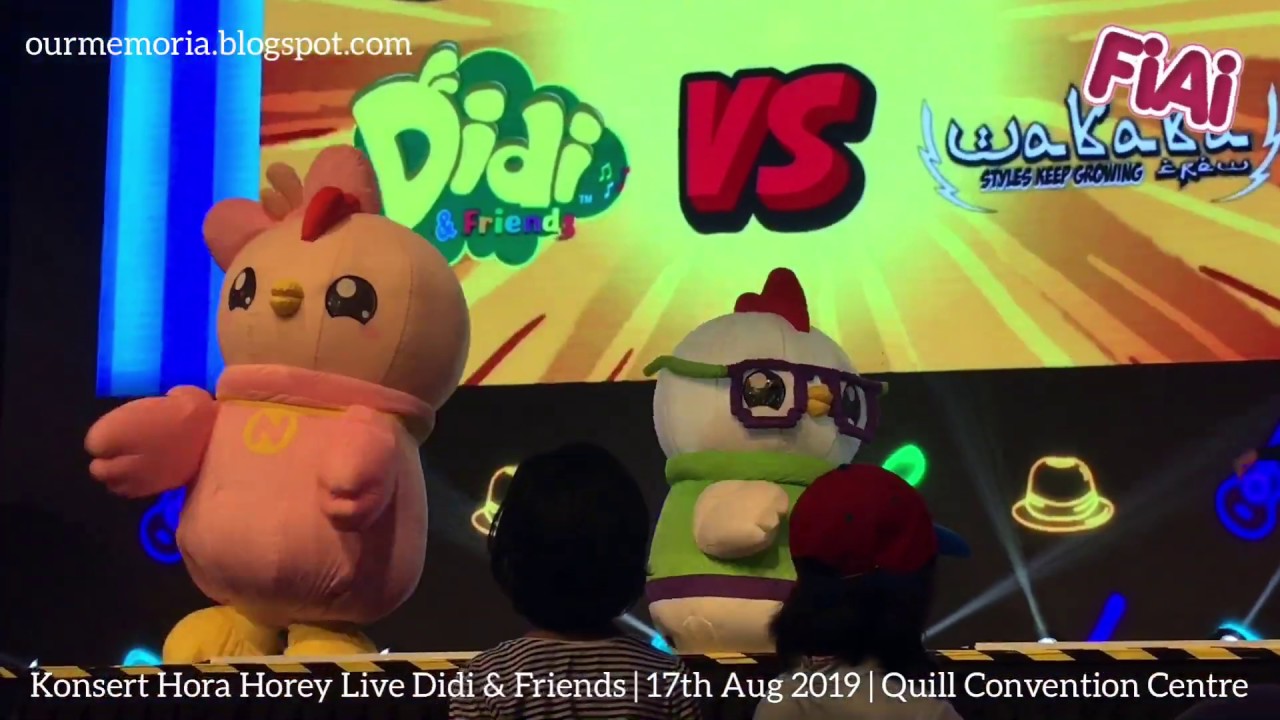 Konsert Hora Horey LIVE! Didi & Friends 2019 | Lagu Baru Ayah Hero Saya feat Wakaka Crew