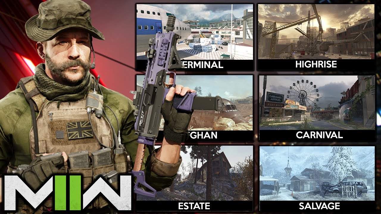 ENTIRE Modern Warfare 2 Multiplayer Map Expansion Pack Revealed!