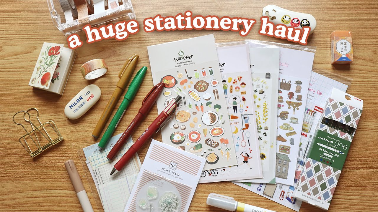 A Huge Stationery Haul from Stationery Pal ⭐ must-haves for journaling | Abbey Sy