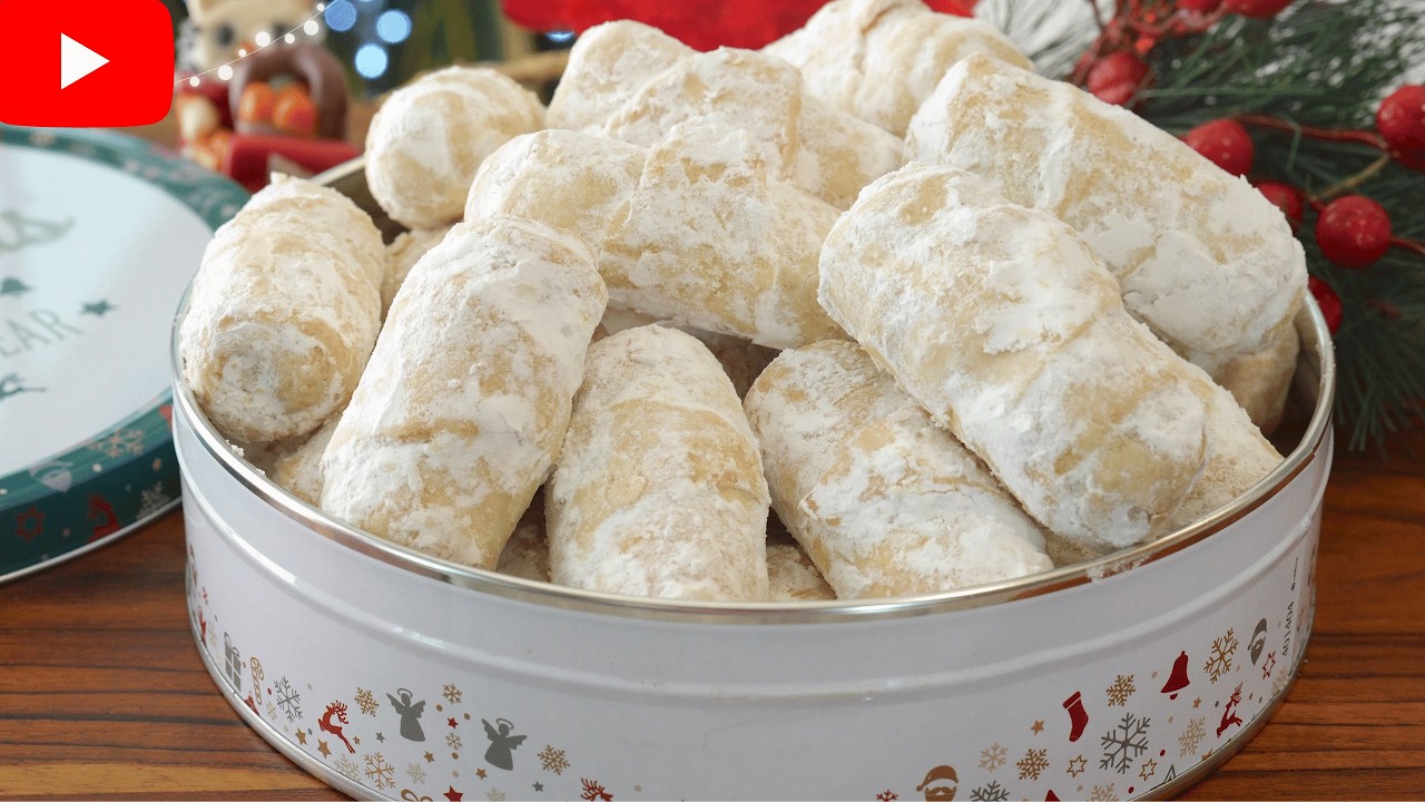 🔥GALLETAS de NUEZ Fácil y Rápida para Regalar en 🎁NAVIDAD🎄Dulce Hogar Recetas💕