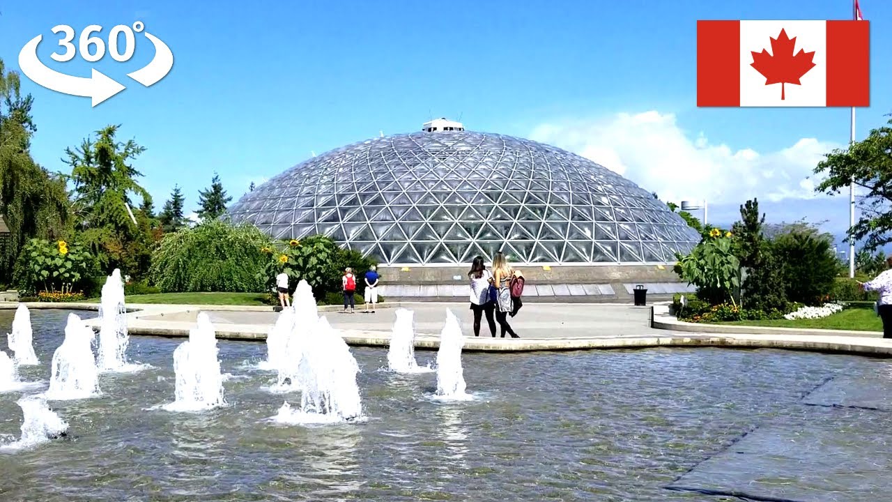 360° Tour Inside Bloedel Conservatory at Queen Elizabeth Park in Vancouver BC Canada
