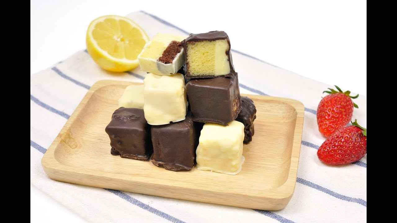 ชีสเค้กเคลือบช็อกโกแลต | Chocolate Cheese Cake Bites