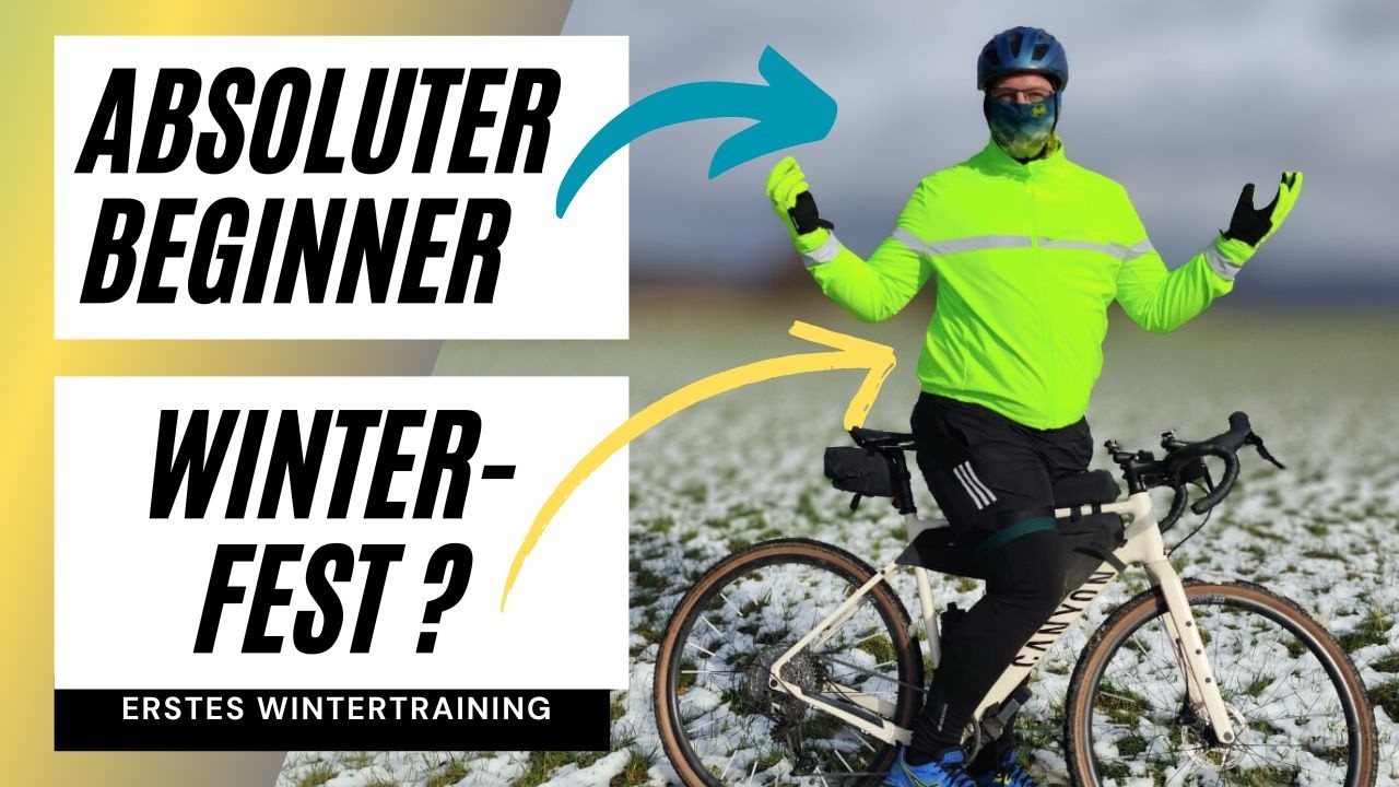 Gravel-Bike fahren im Winter ?!  I  Sind meine neuen Trainingsklamotten denn auch Winterfest genug?