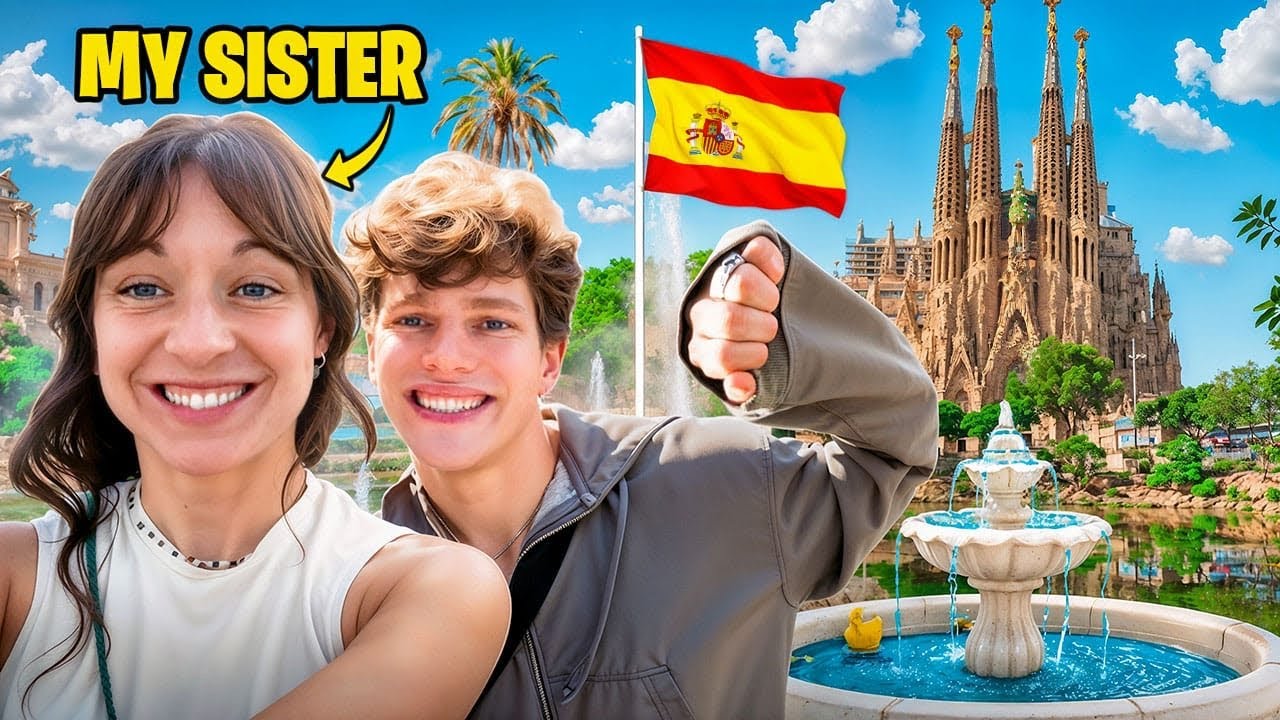 Экскурсия с моей сестрой по Барселоне