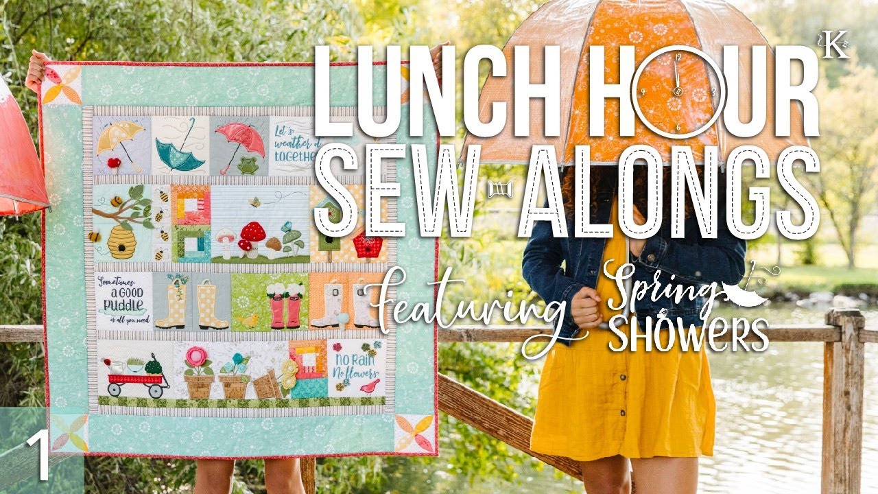 Spring Showers Lunch-Hour Sew Along (Part 1)