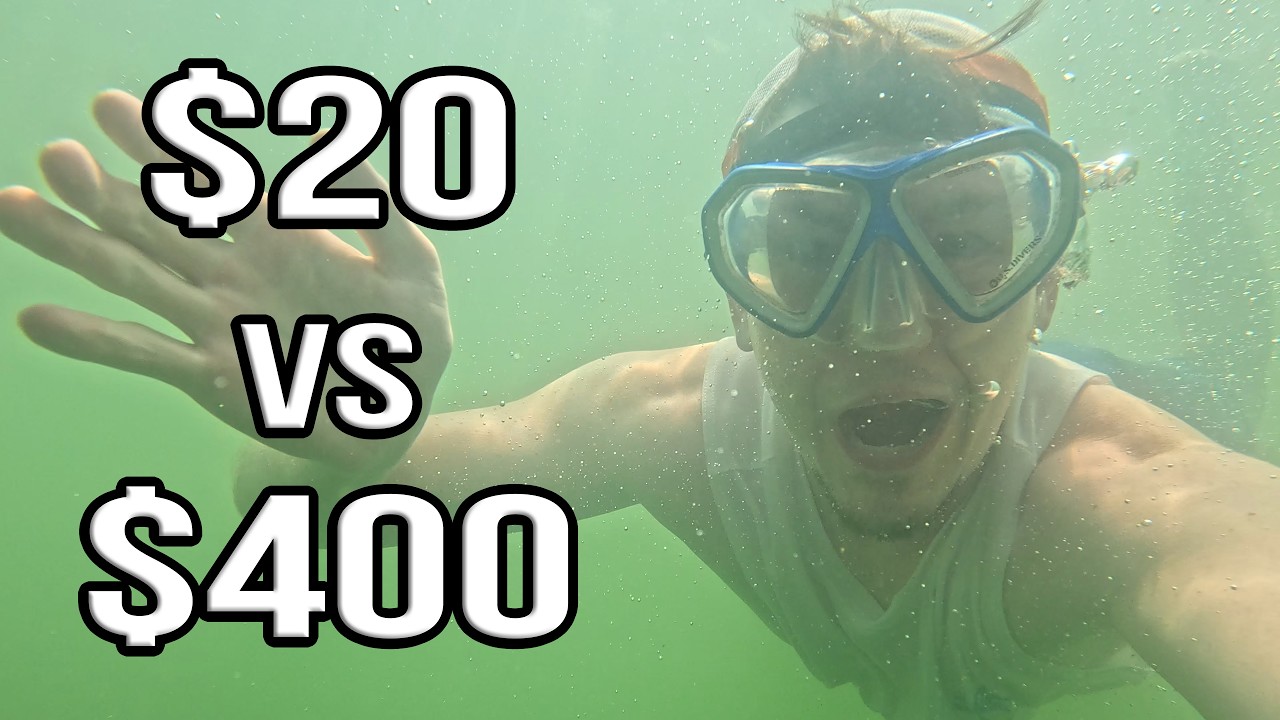 REAL vs FAKE: $400 GoPro vs $20 Walmart Version UNDERWATER...can you tell a difference?