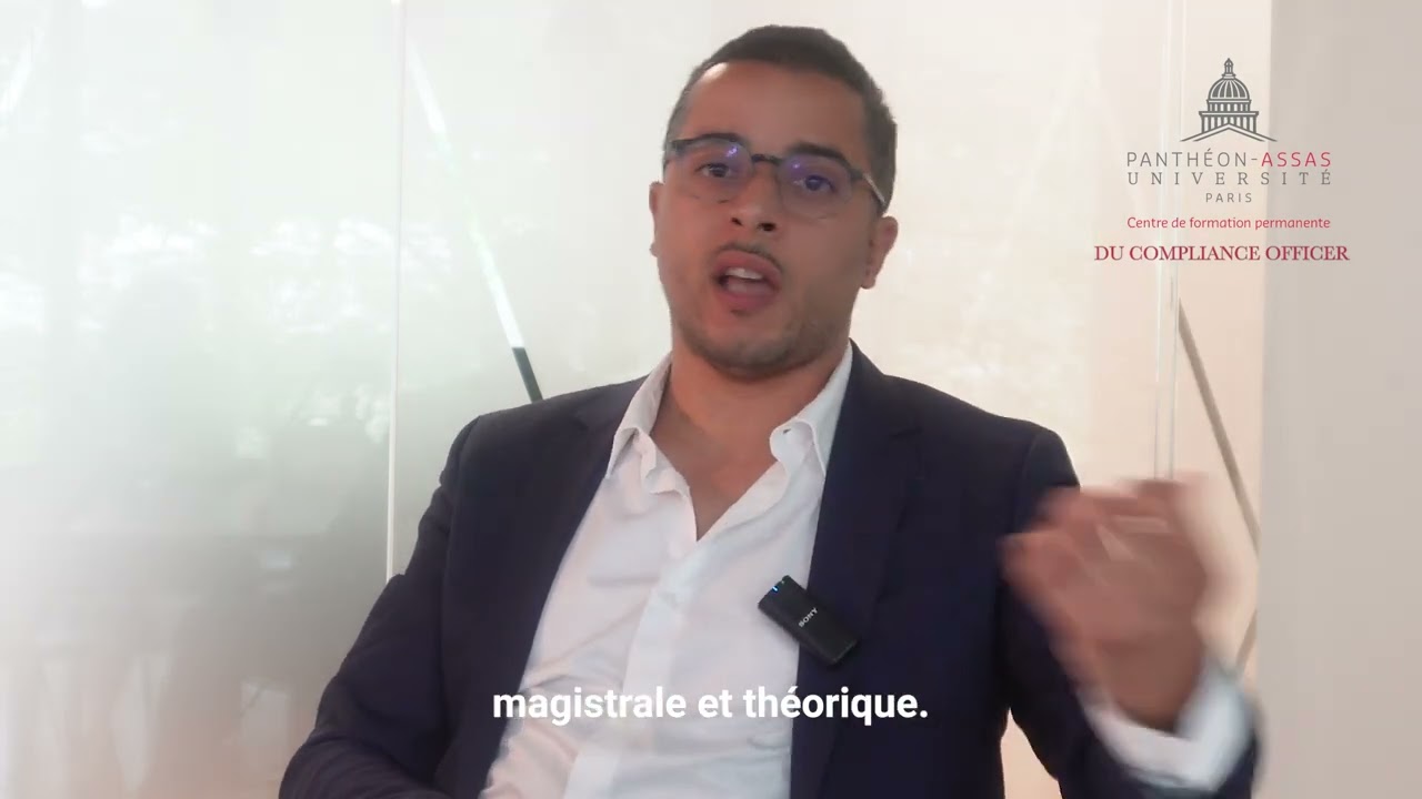 Témoignage DU Compliance Officer - Ryad Bouadi
