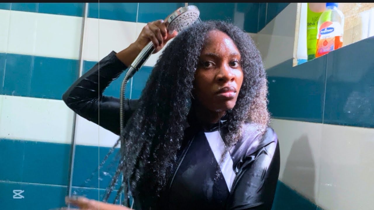 Post-Braid wash day vlog