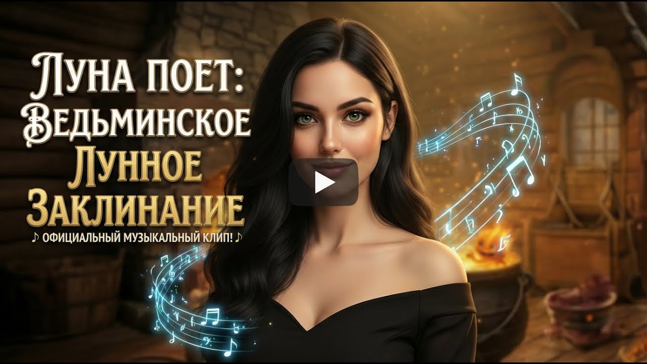 ASMR Заклинание Любви  Ведьма поёт под Луной в Уютной Хижине | Love Spell Witch Whisper