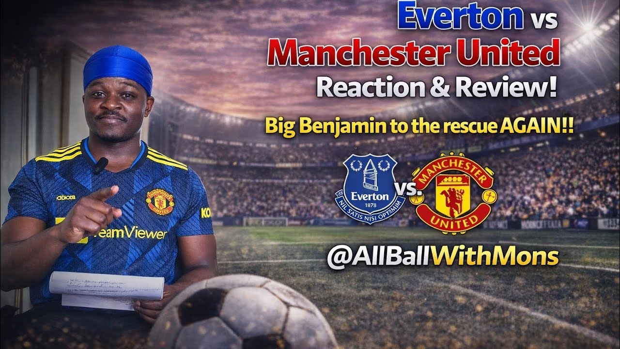 Everton vs Manchester United Reaction & Review! Big Benjamin Sesko to the rescue AGAIN!! 