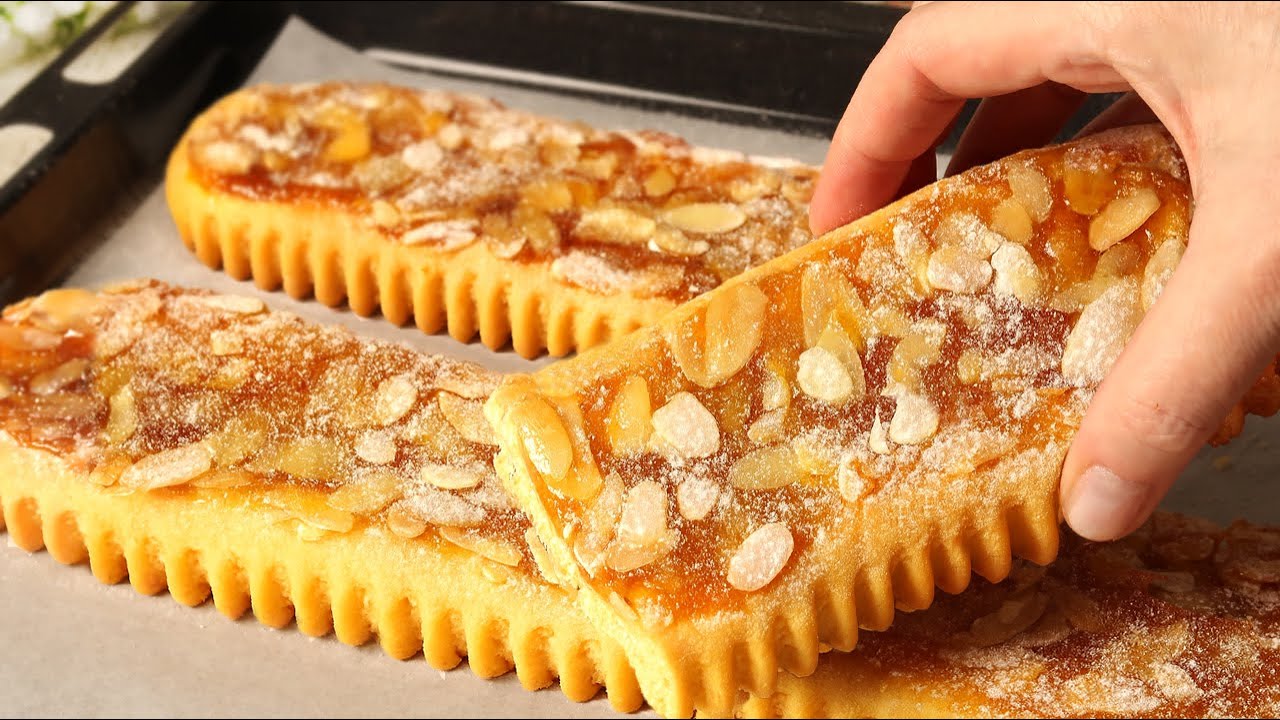 Печенье с джемом! За 10 минут! Тает во рту и выглядит роскошно!