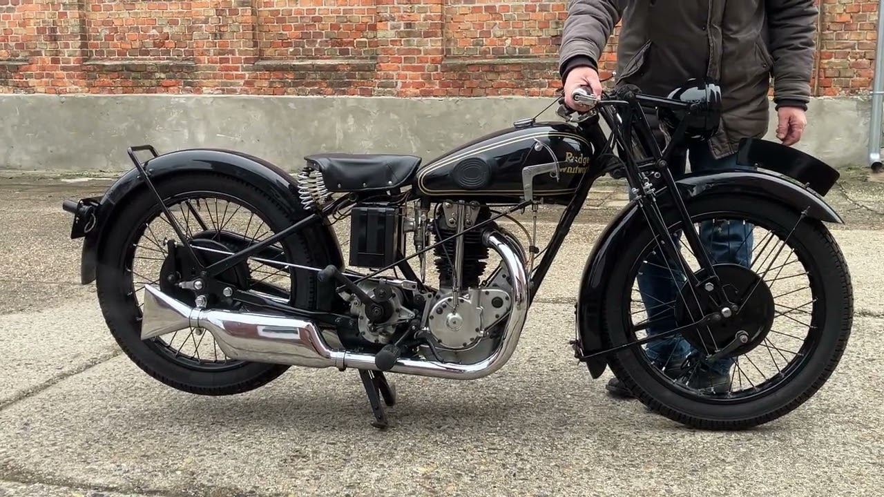 Rudge Special 500cc OHV 1929 4 valve 4 speed start