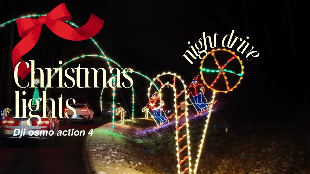 dji osmo action 4 at night vlog test 