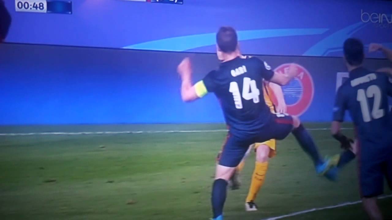 Mano de Gabi al Barcelona | &iquest;Falta o Penalty? |Atl&eacute;tico de Madrid-Barcelona